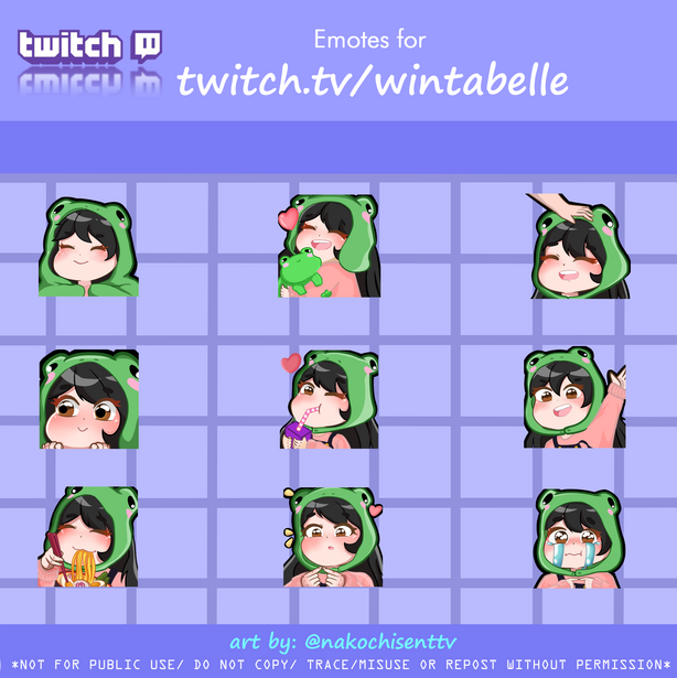 Wintabelle's emotes